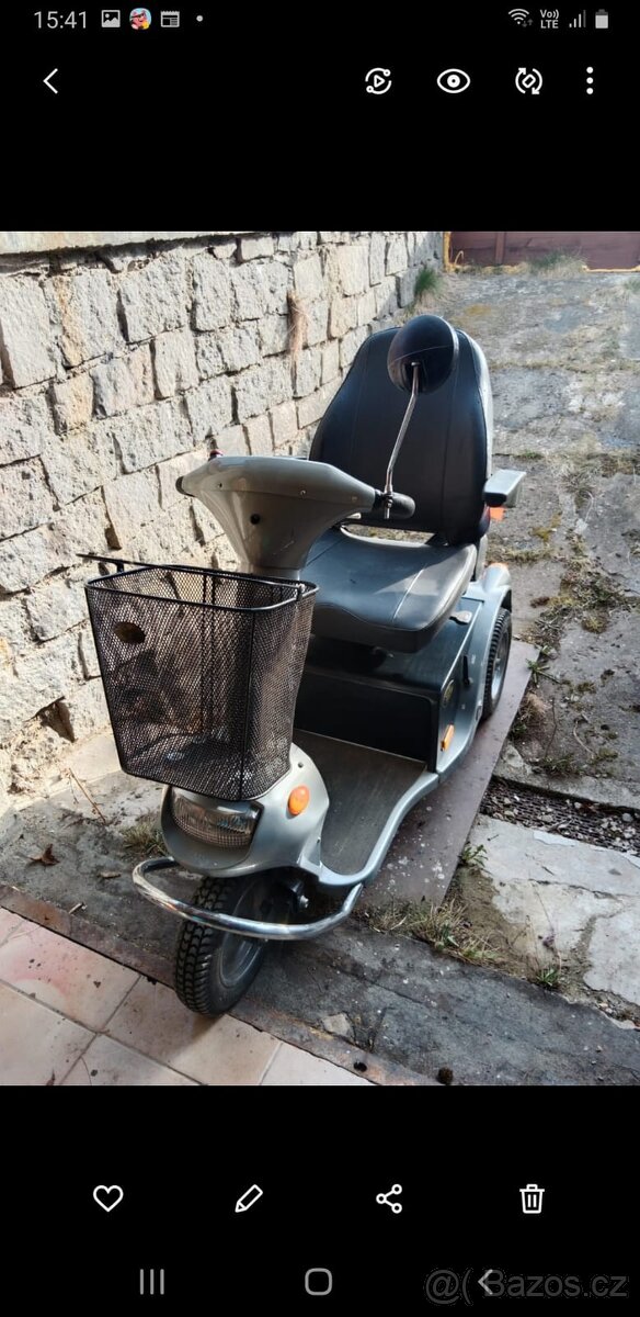 Prodám elektrický invalidní vozík - 2