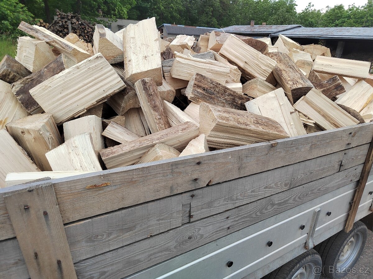 SUCHÉ Plivové dřevo 990Kč/prms - 2