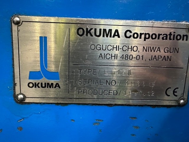 CNC soustruh OKUMA LB 15 II - 2