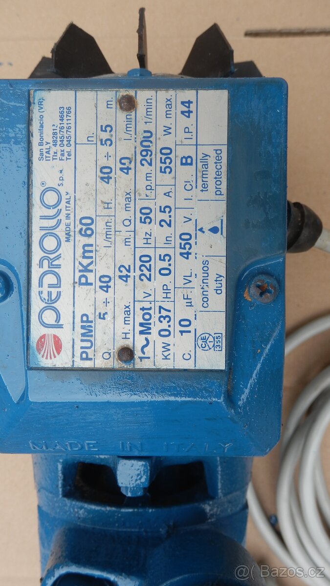 Čerpadlo Pedrollo PKm60 - 2