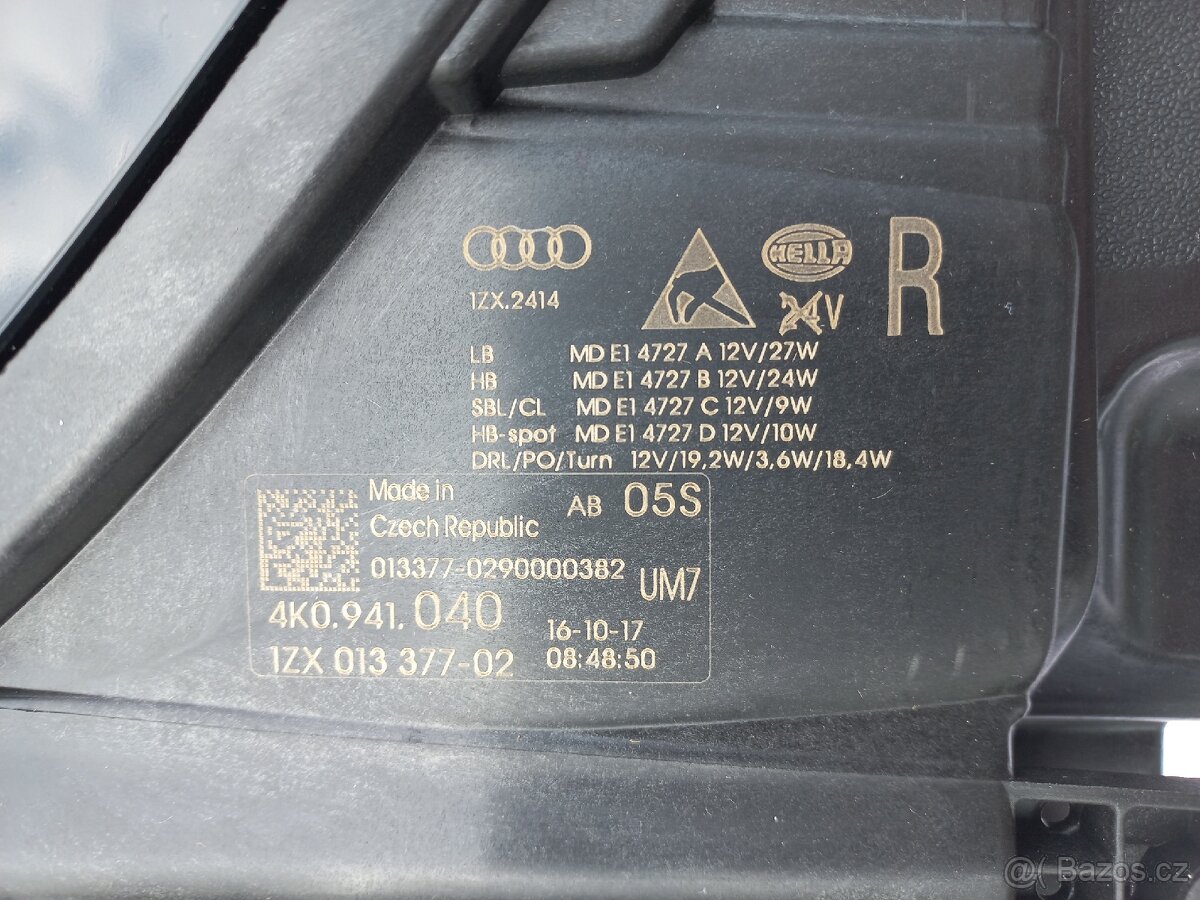 Audi A6 C8 , predni Ful Led svetlomety - 2
