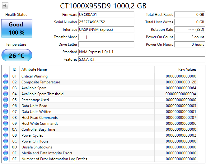 Externý SSD Crucial X9 1TB - 2