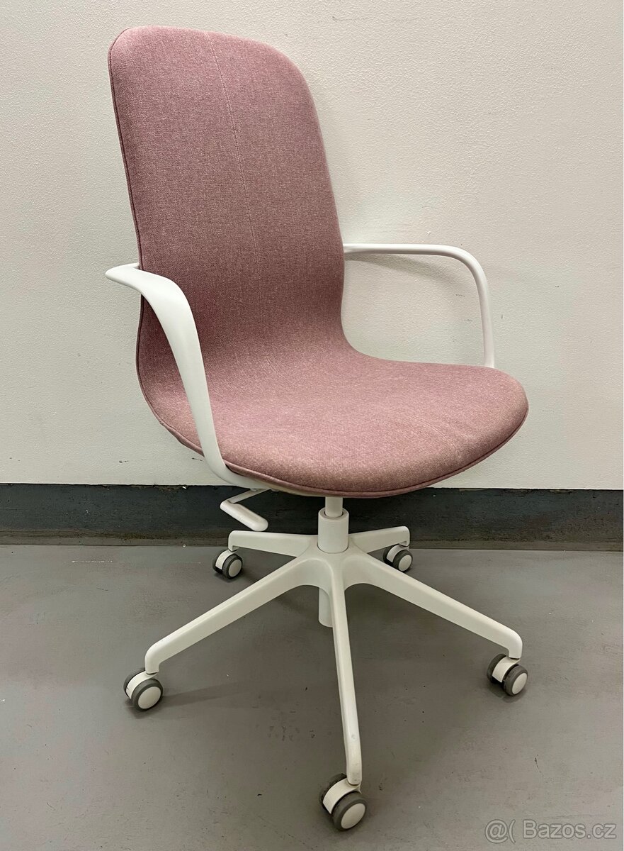 Židle Ikea Langfjall - růžová - 2