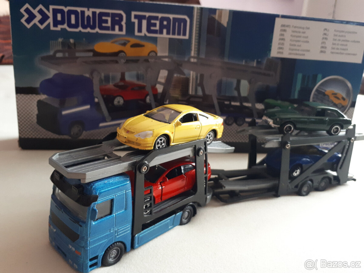Autopřepravník + 4 autíčka - 2