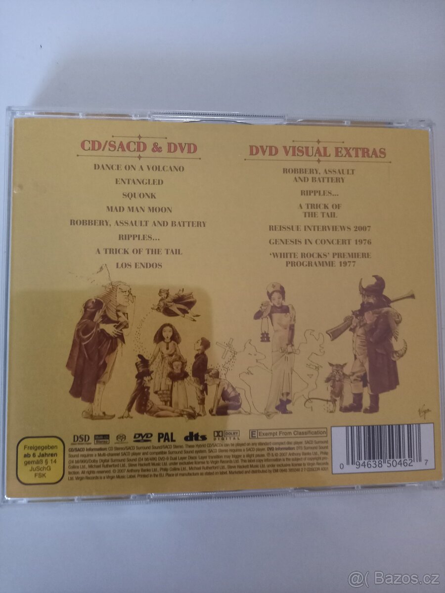 Prodám cd, sacd, plus dvd Genesis - 2