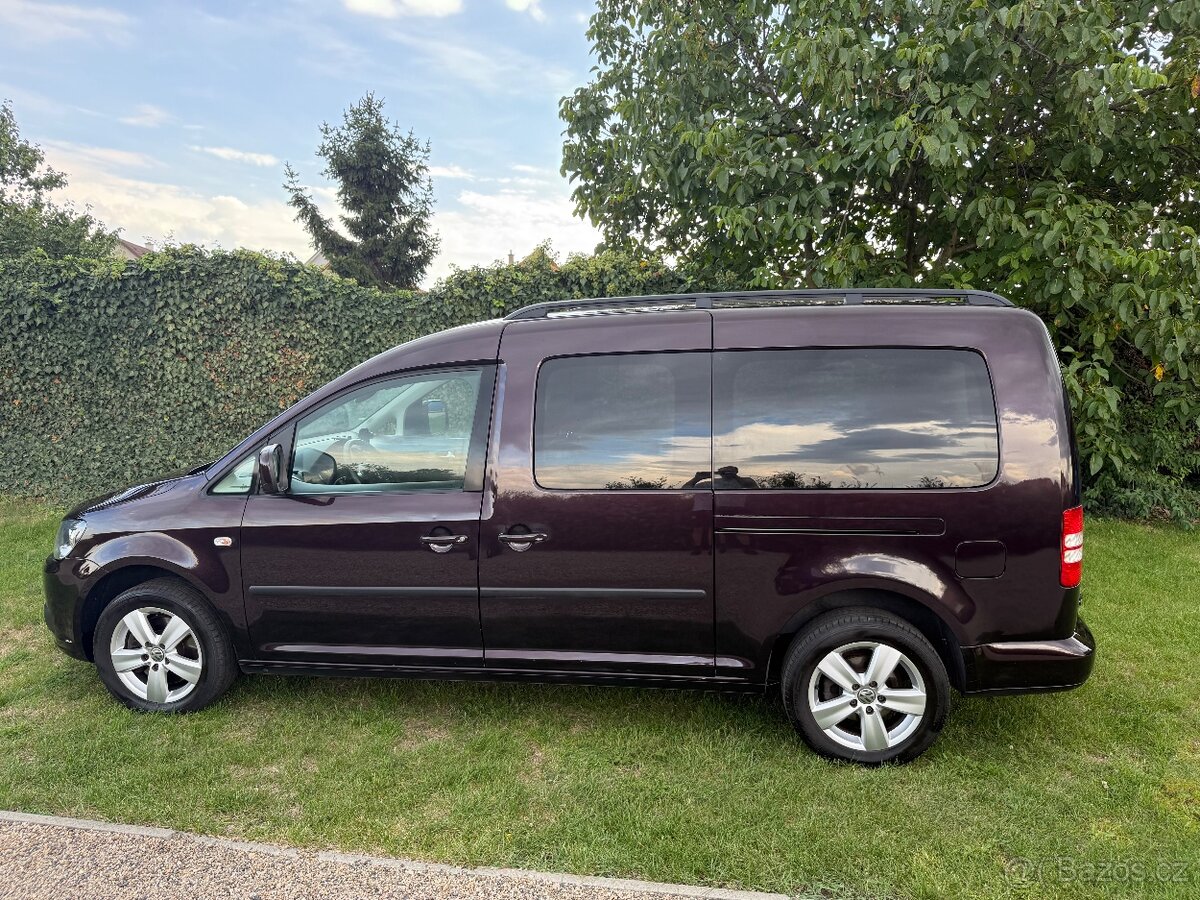 Vw Caddy Maxi 2.0tdi 7Míst,Klima,Navi,,Alu - 2