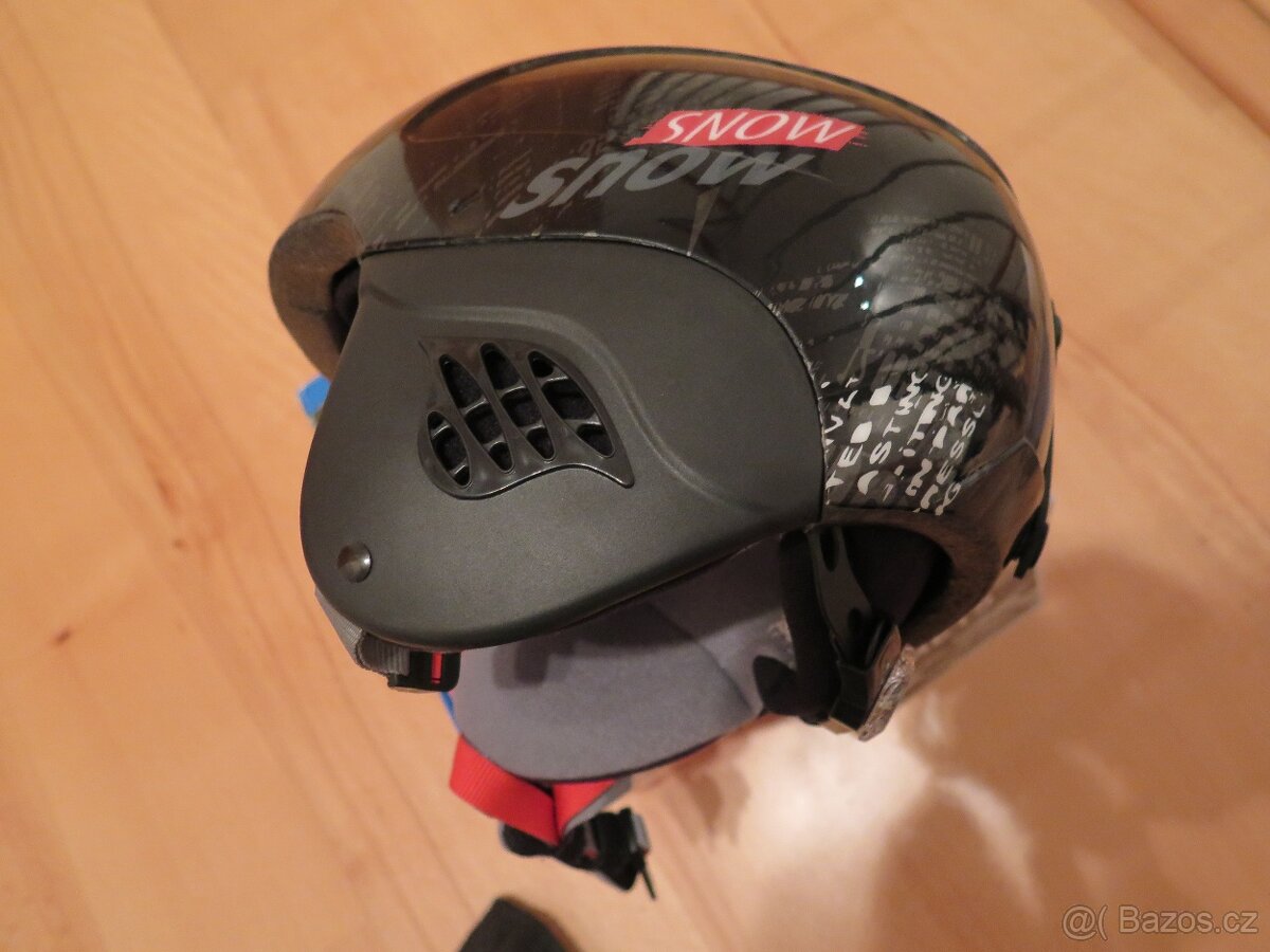 lyžařská helma zn.Alpina vel.54-58,jen 2x použitá, nebouraná - 2