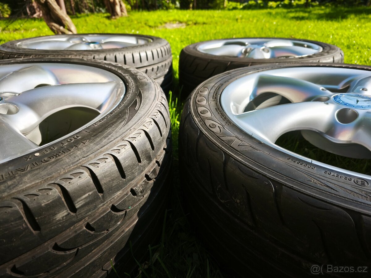 Dvourozměrná sada Mercedes w209 r17 5x112 - 2