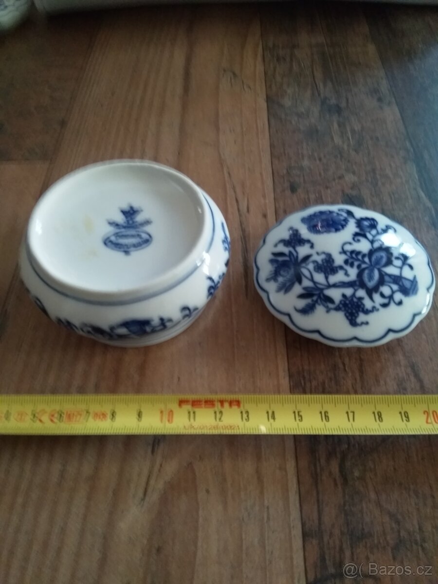 Cibulák - dóza kulatá šperkovnice - 2