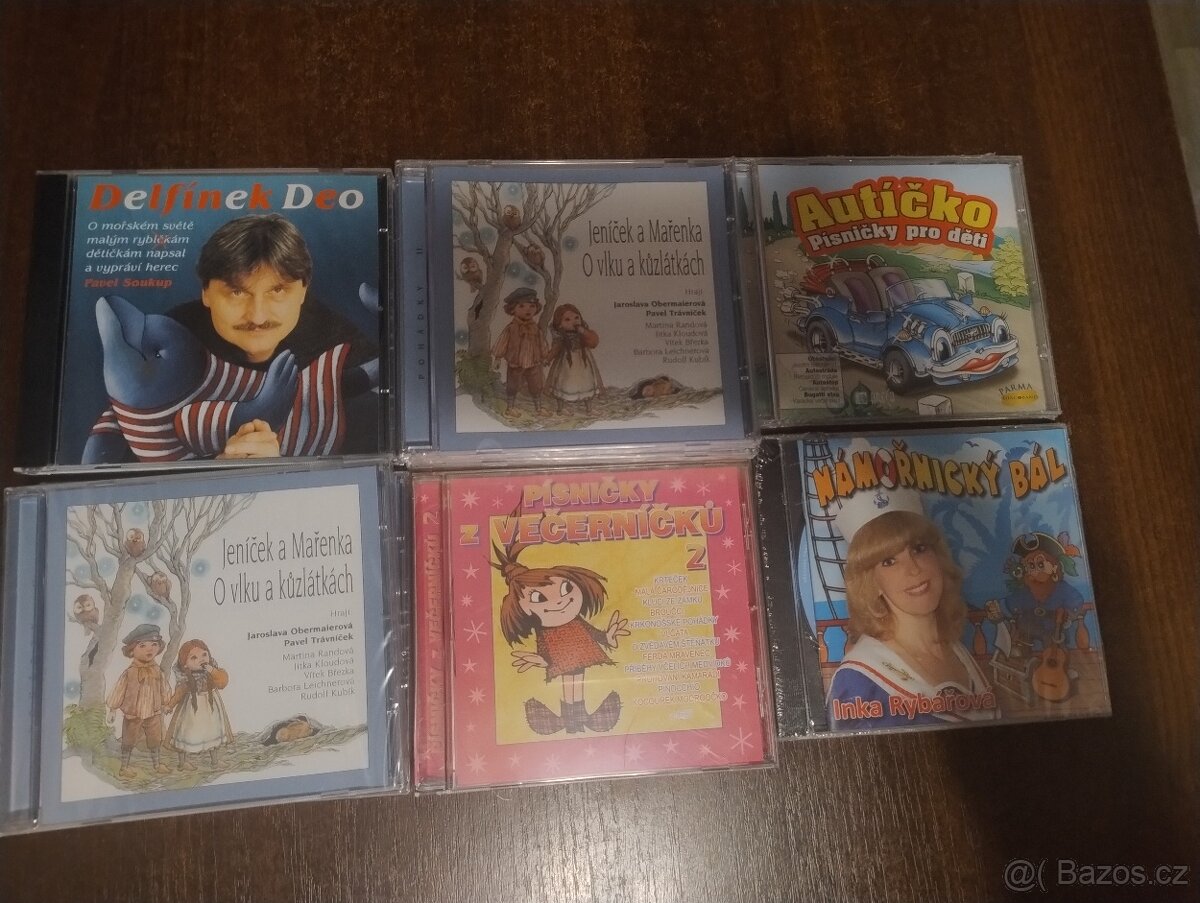 CD dětské Delfínek Deo Jeníček a Mařenka Autíčko - 2