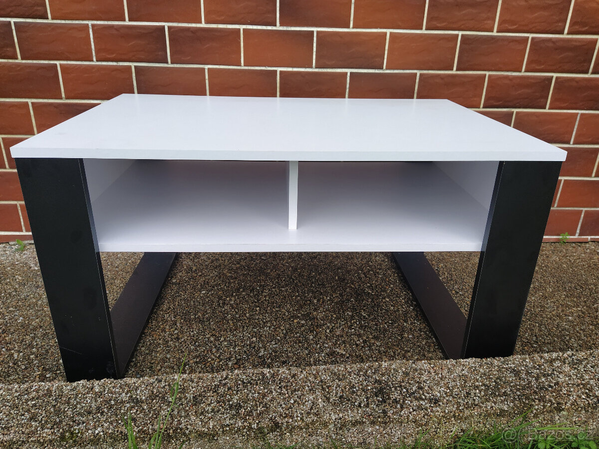 Konferenční stolek černobílý - 2