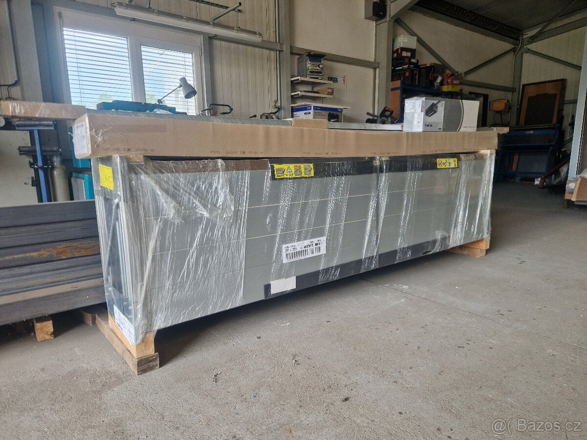 Sekční garážová vrata Hormann 237 x 225 imitace dřeva - 2