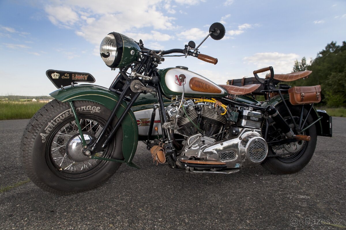 Harley-Davidson FLH1200 Shovelhead Sidecar Limey - 2