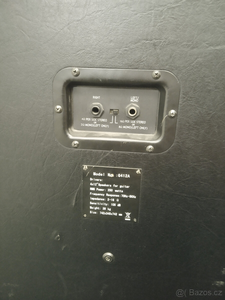 Prodám kytarový reprobox Marshall (kopie) - 2