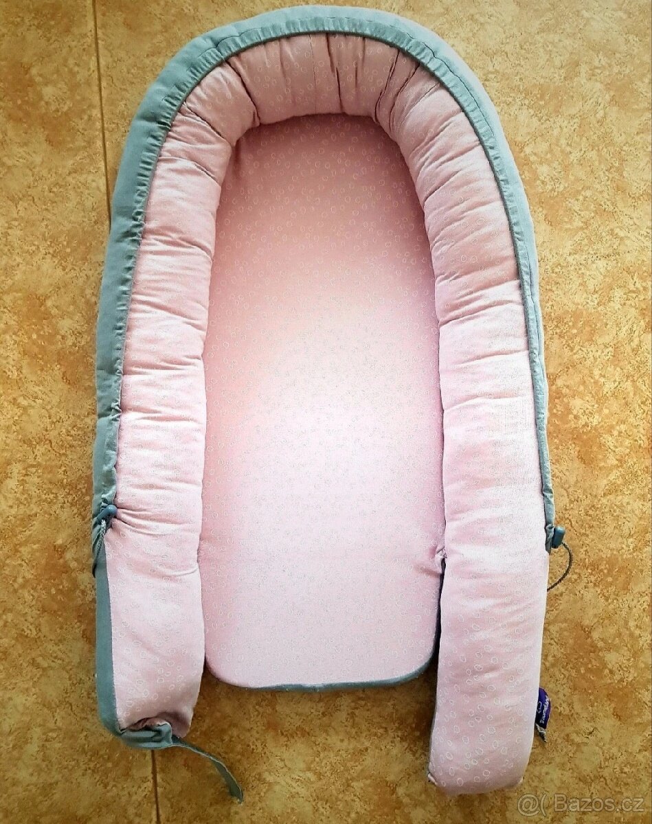 Hnízdečko Träumeland Krause rose s integrovanou matrací - 2