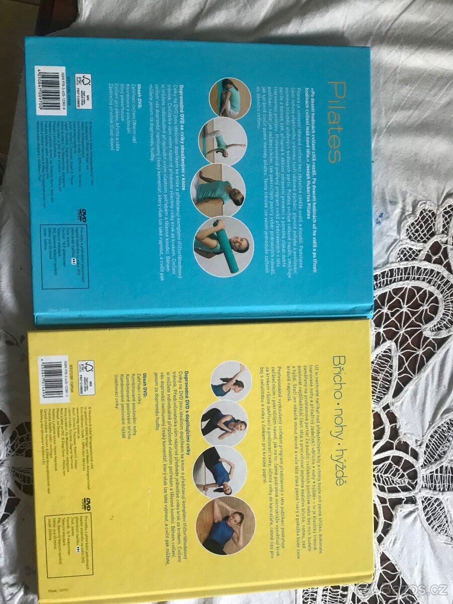 Pilates 2ks účinné kondiční cvičení na doma včetně DVD - 2