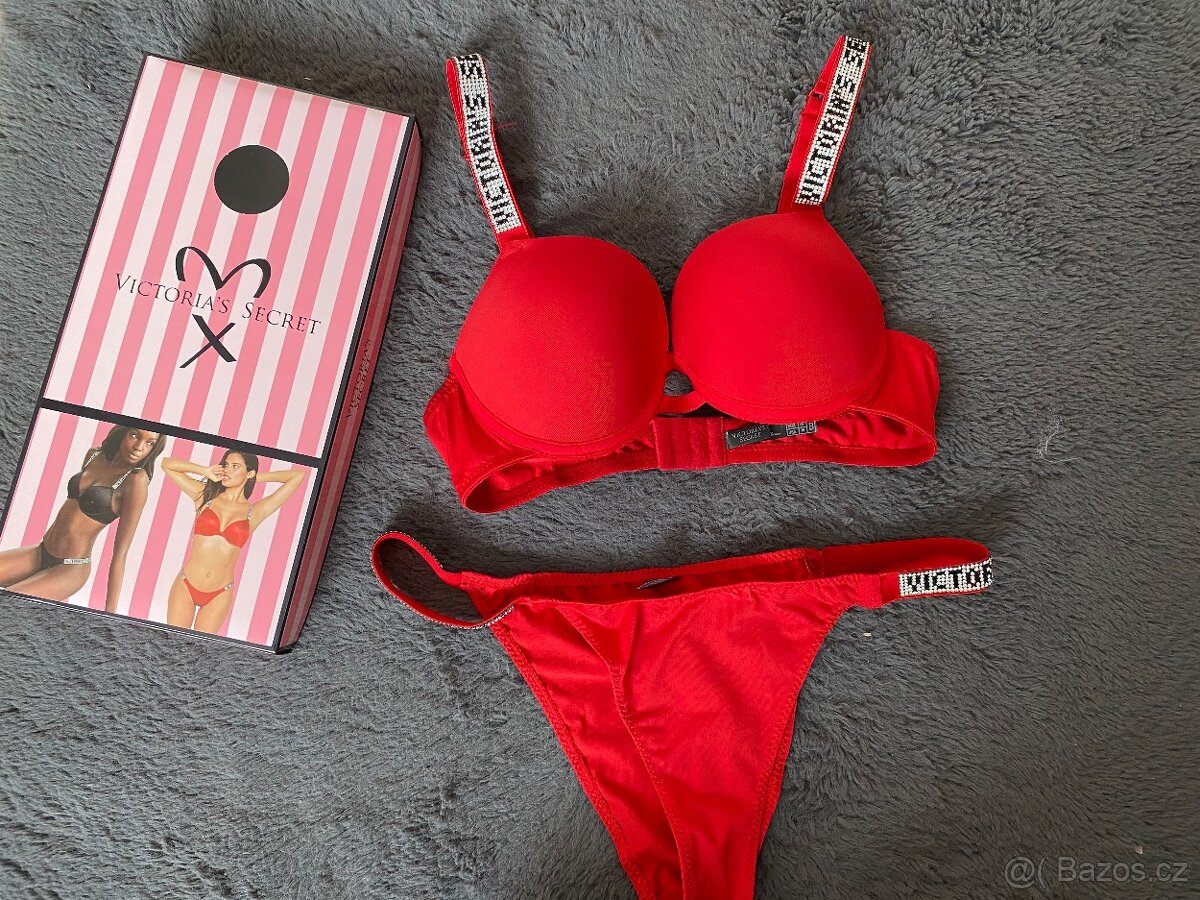 Červený komplet Victoria’s secret - 2