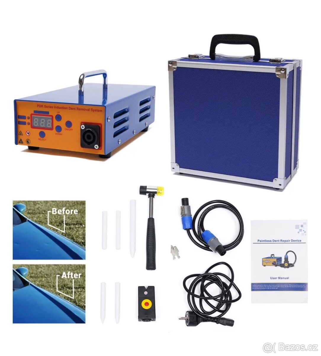 PDR Nástroj na opravu promáčklin bez laku - 2