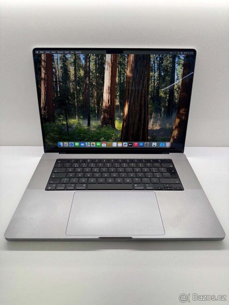 Apple MacBook Pro 16” M1 Pro 16/512 GB 2021 - ZÁRUKA+FAKTURA - 2