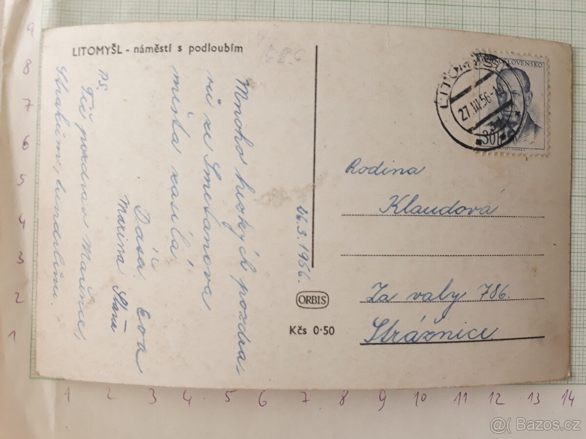 Litomyšl - náměstí s podloubím - 2