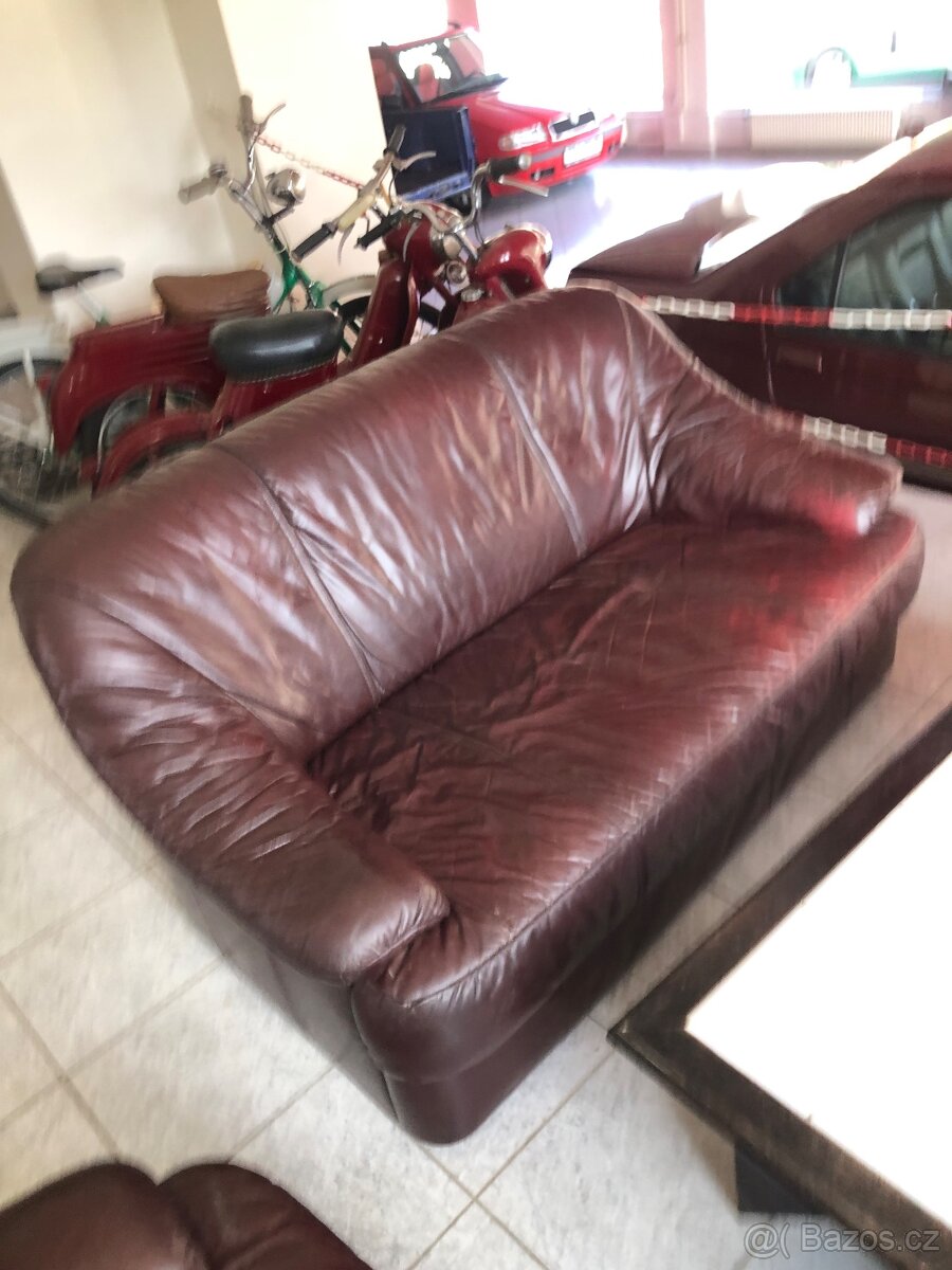 Kožená sedačka - 2