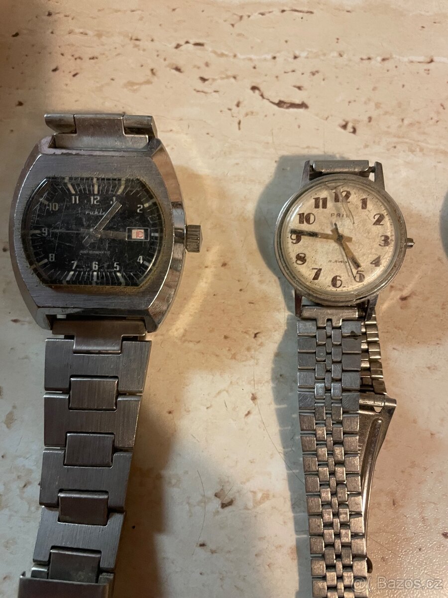 Hodinky Prim , Ruhla atd - 2
