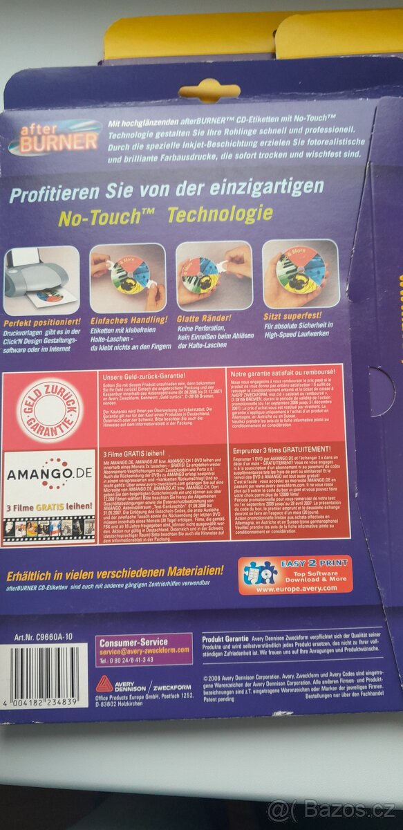 Etikety na CD/DVD - 2