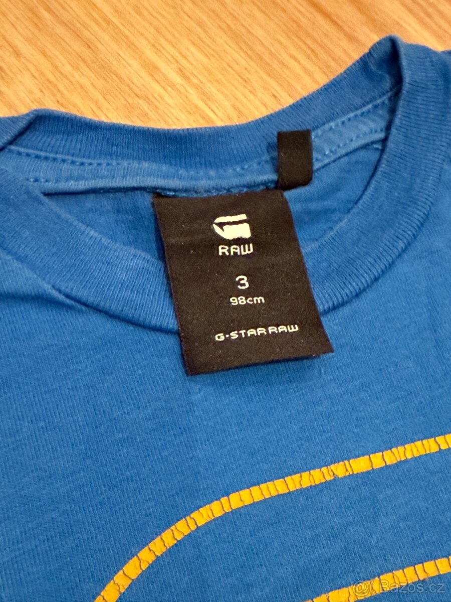 Dětské tričko G-STAR vel. 3 roky - 2