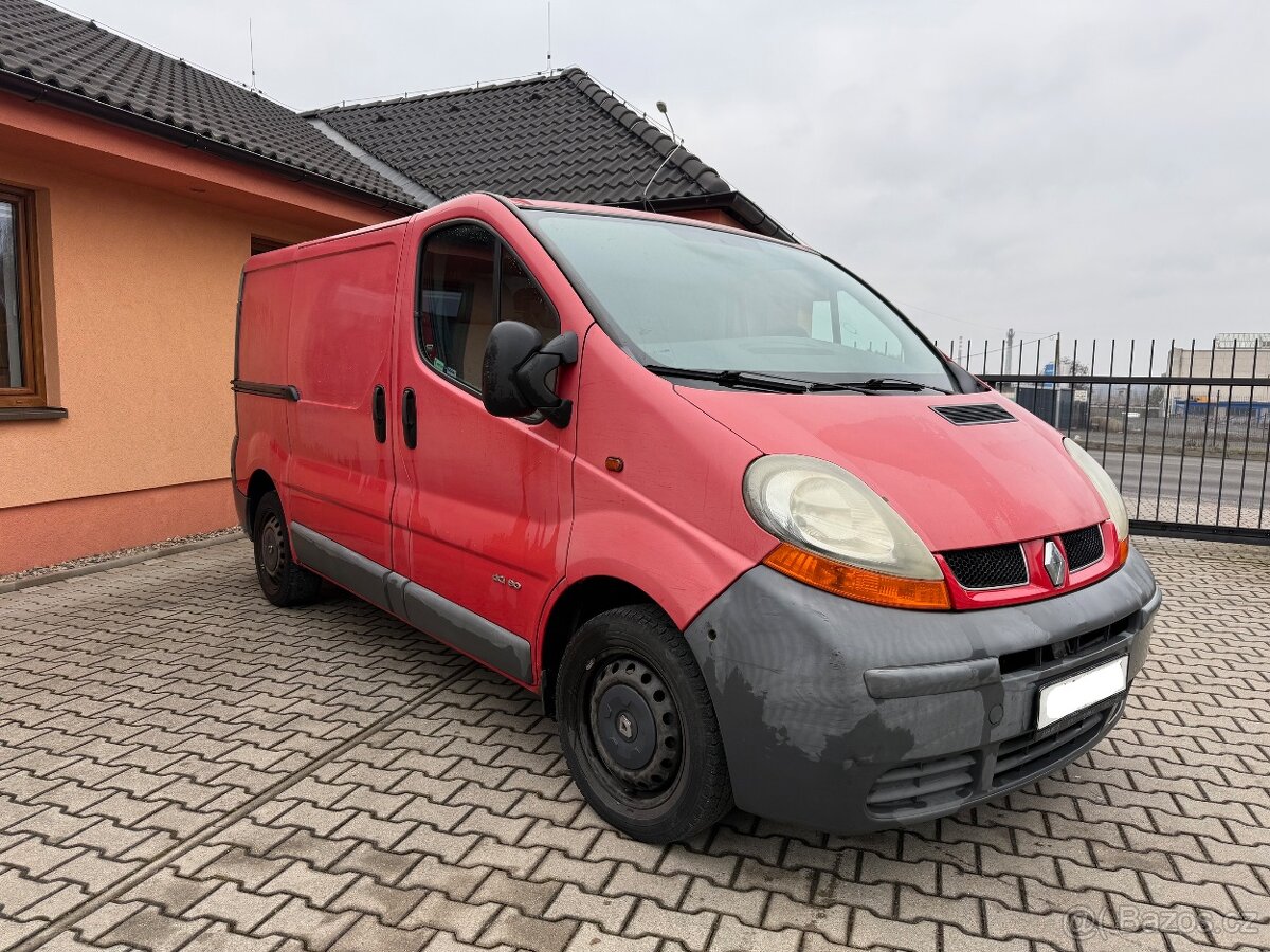 Renault Trafic 1.9 DCi, původ Čr - 2