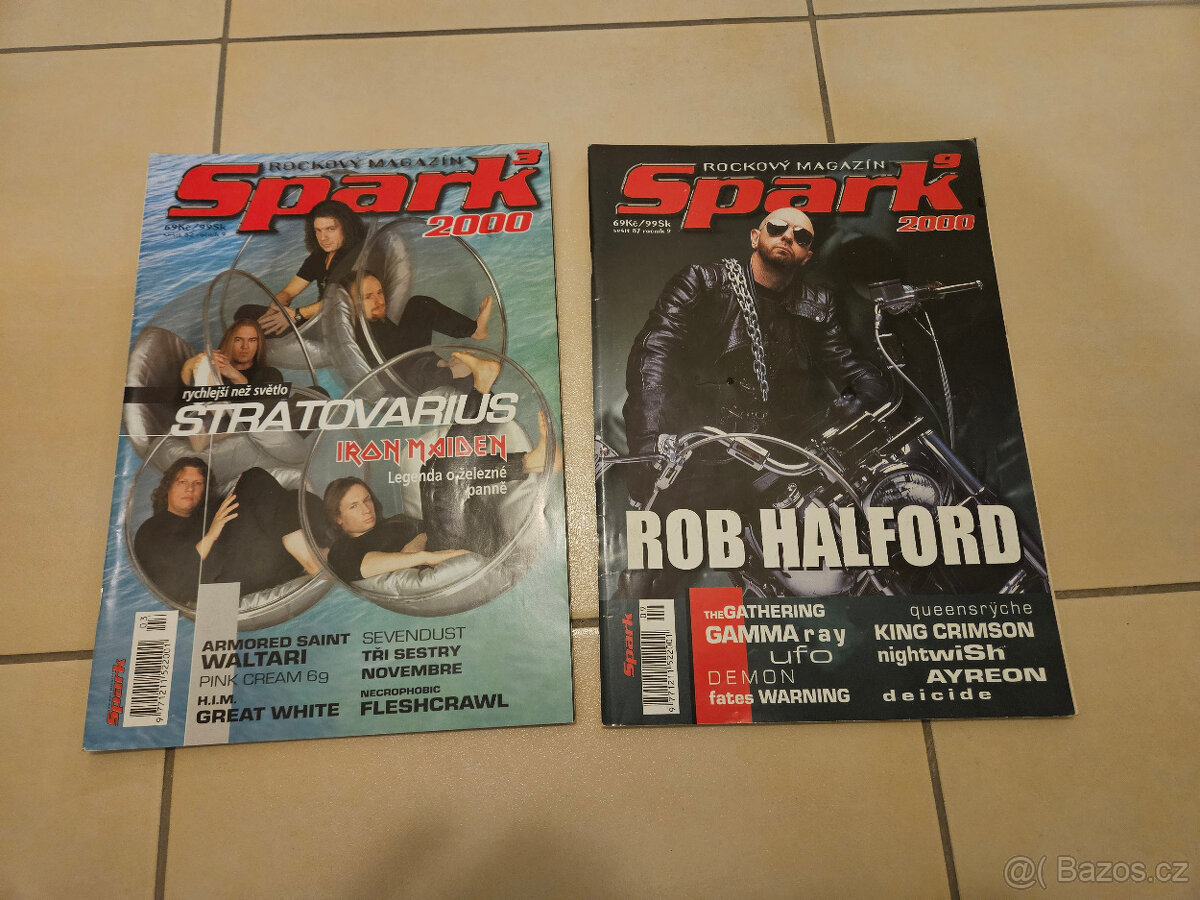Časopis Spark 2000, 2001, 2002, 2003 - 2