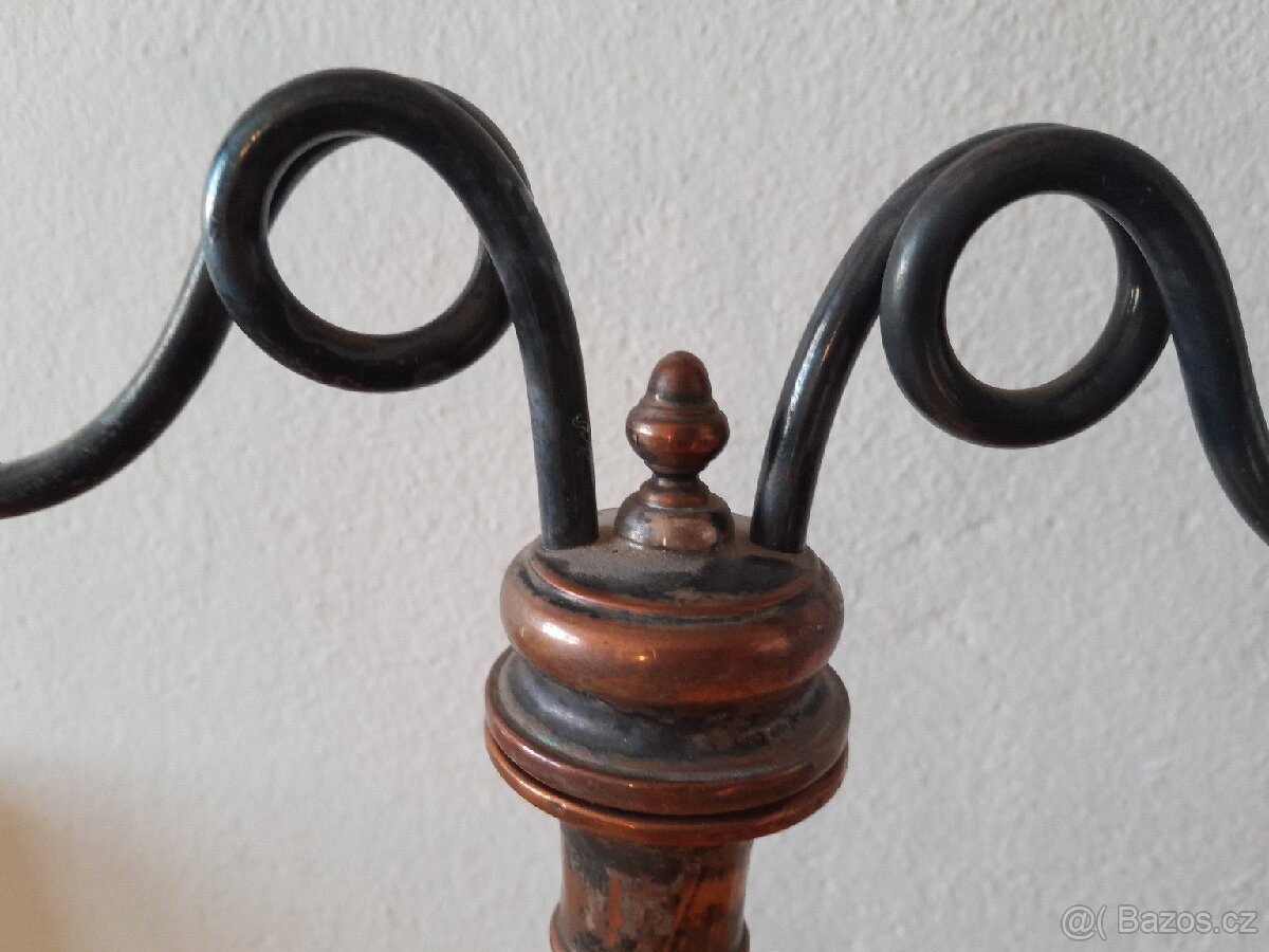 Staré svícny 19.století - 2