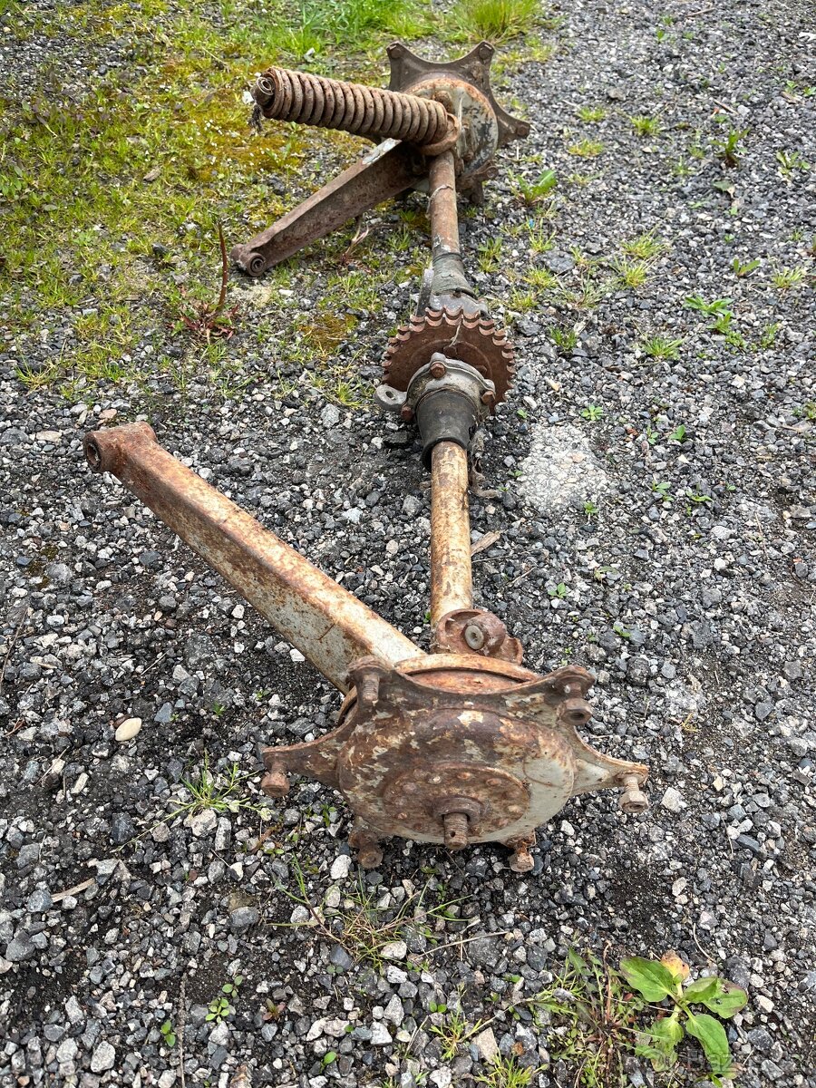 Rikša zadní naprava - 2