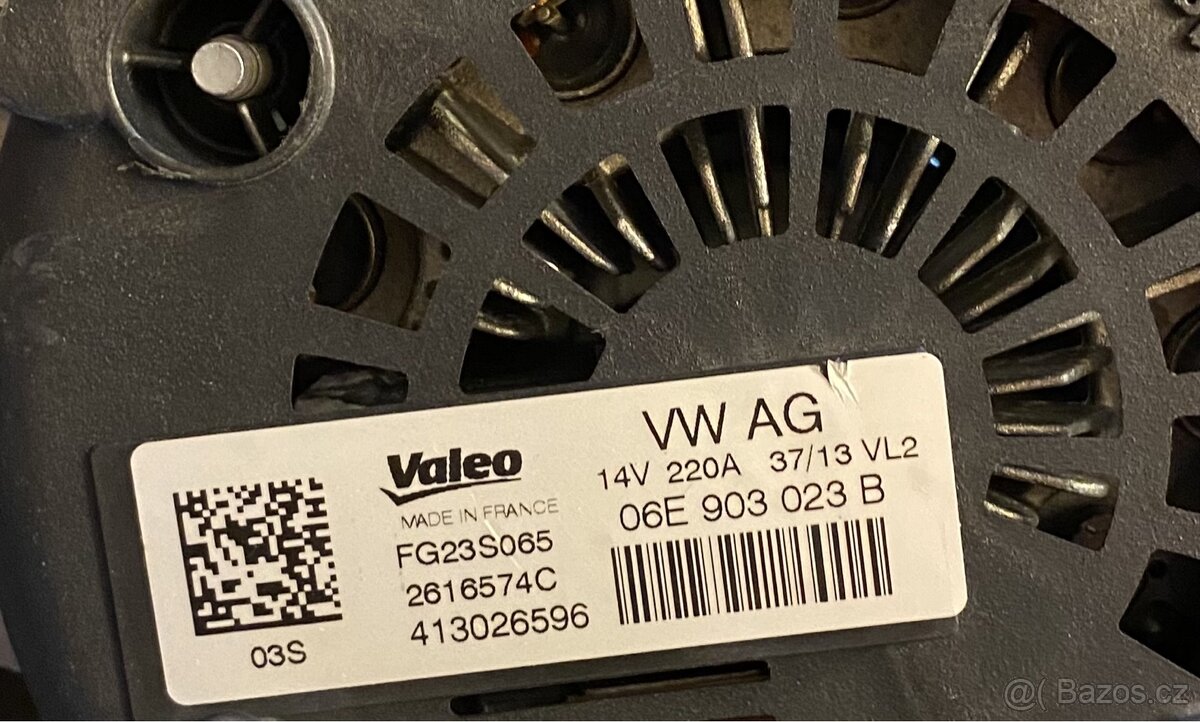 Alternátor Audi Q7, atd. - 2