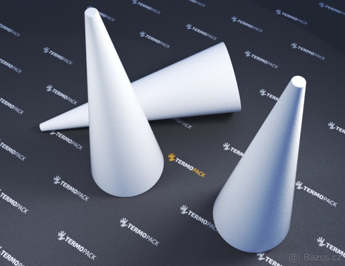 Polystyrenové kužely Nové - 2