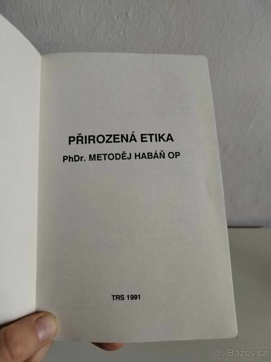 Přirozená etika: Metoděj Habáň - 2