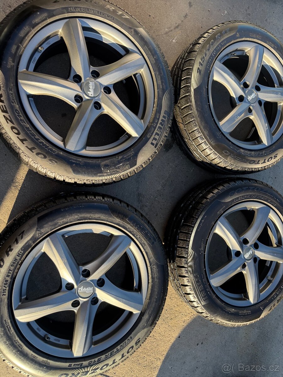 Zimní 🛞 Dacia Duster 5x114,3r17 pirelli - 2