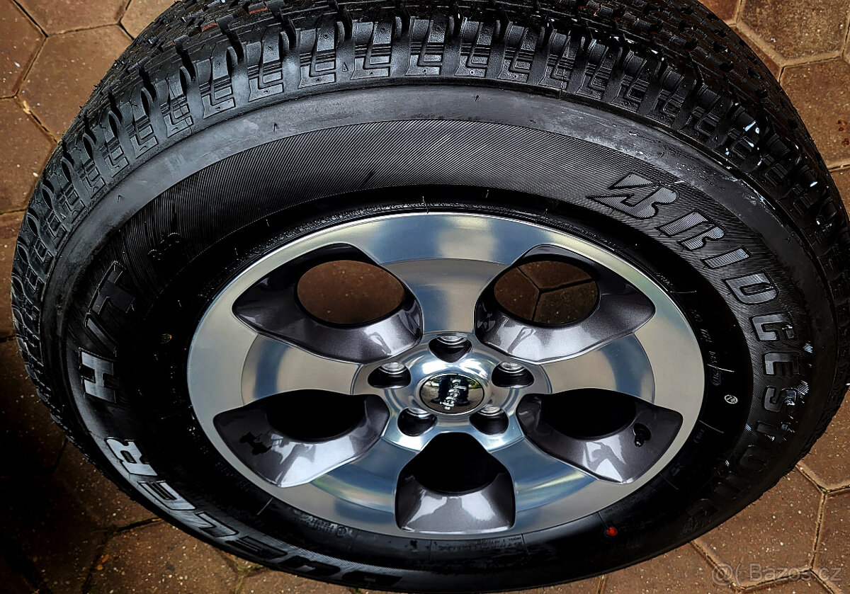 off-road pneu R18 255/70 Jeep, NOVÉ + disky + rezerva