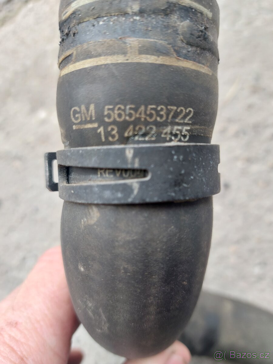 Opel hadice voda 565453722,13422455 - 2