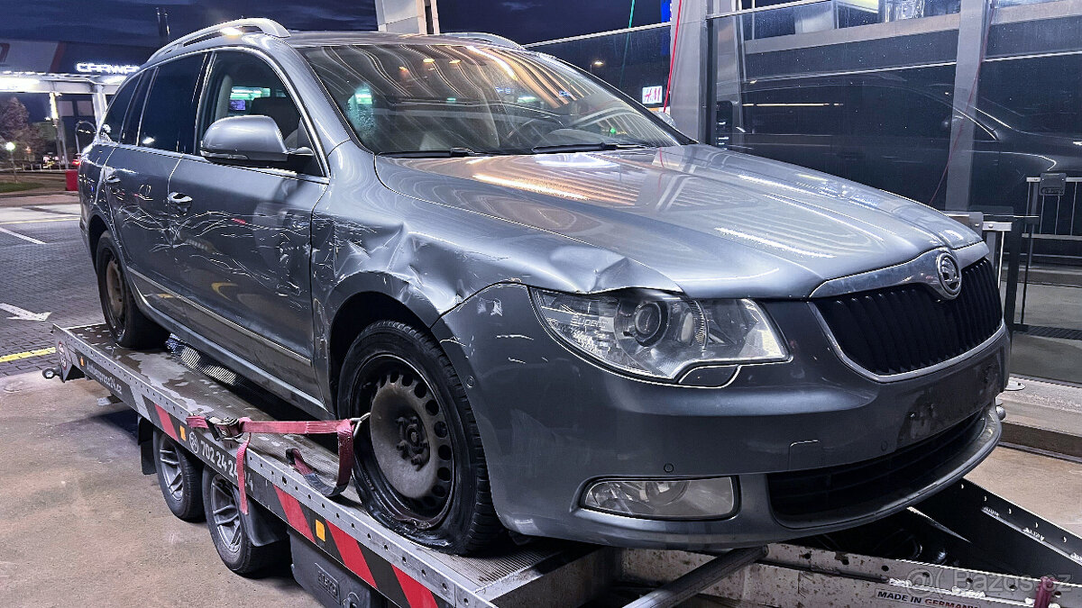 Vůz na náhradní díly Škoda Superb 2 kombi 2011 CCZA MSY LF8L - 2