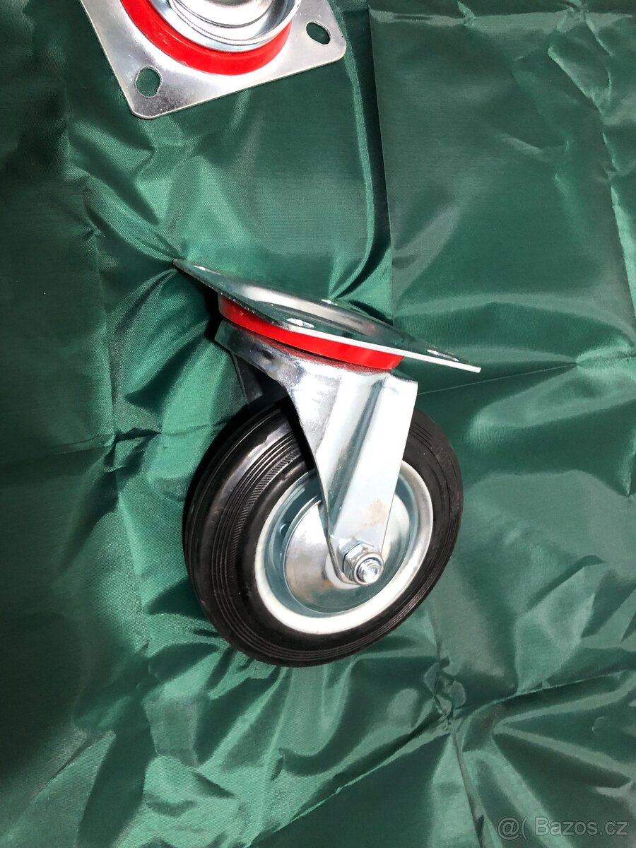 Prodám 2 x otočné kolo průměr cca 15,5 cm, zatížení 145 kg - 2