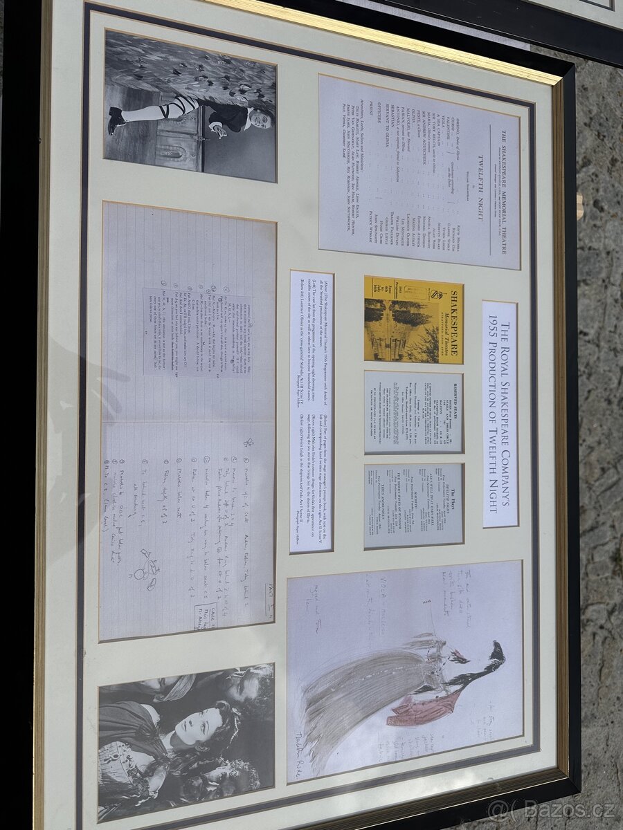 Original obrazy Shakespear Memorial Theatre - 2