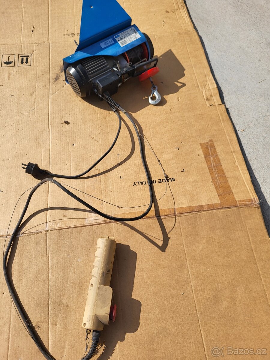 Lanový zvedák Gude GSZ 100/200 - 2