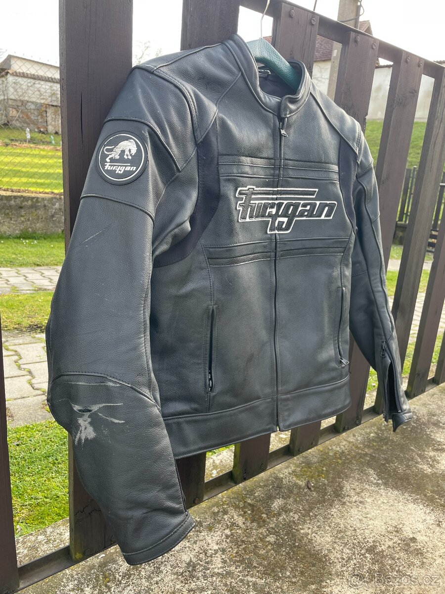Kožená bunda na motorku Furygan - 2