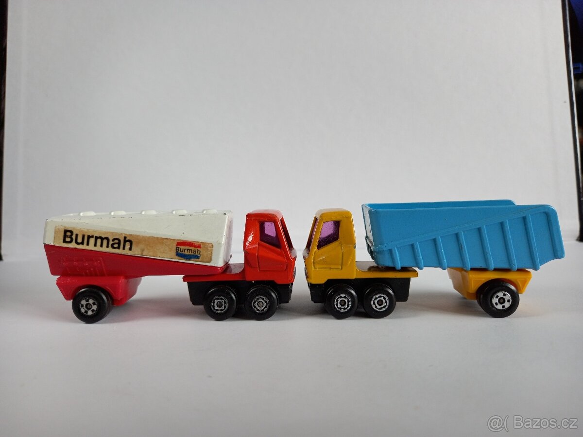 MATCHBOX SUPERFAST-NO°50 ARTICULATED TRUCK,NO°63 FREEWAY GAS - 2
