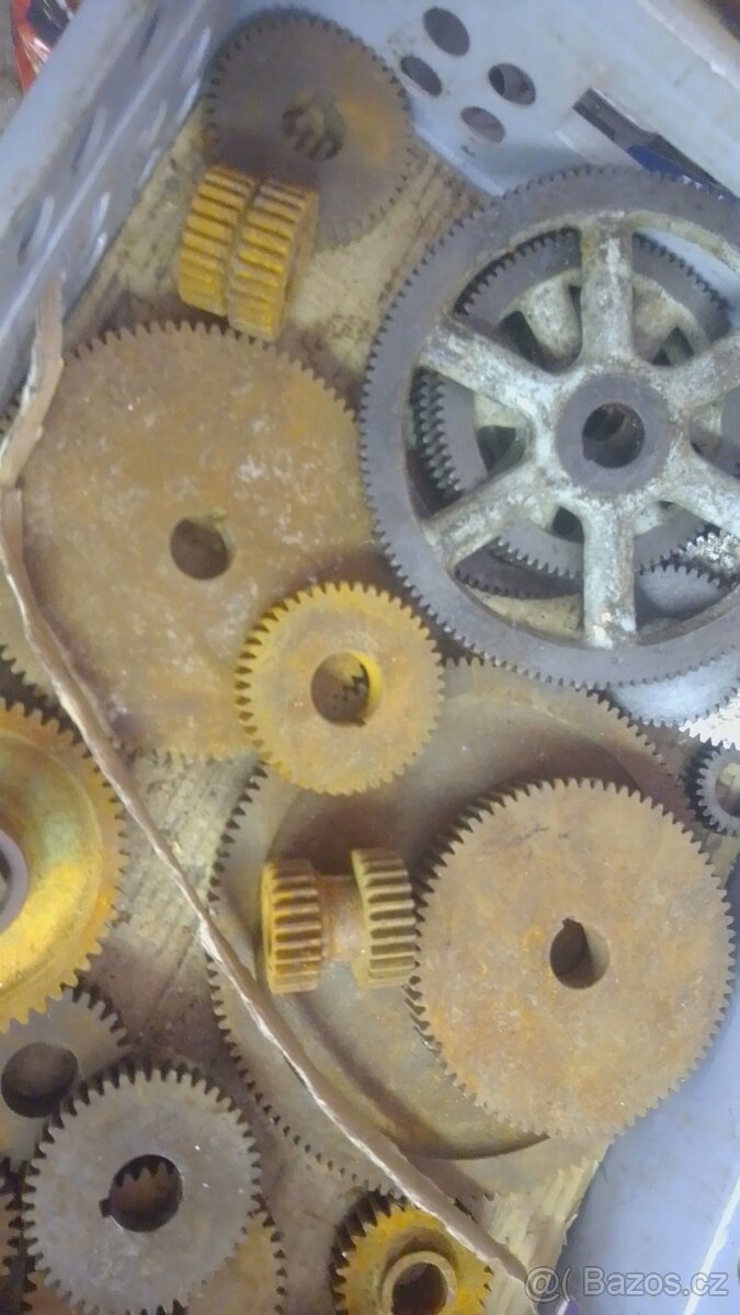 Kola převodovka soustruh závity obrábění kov - 2