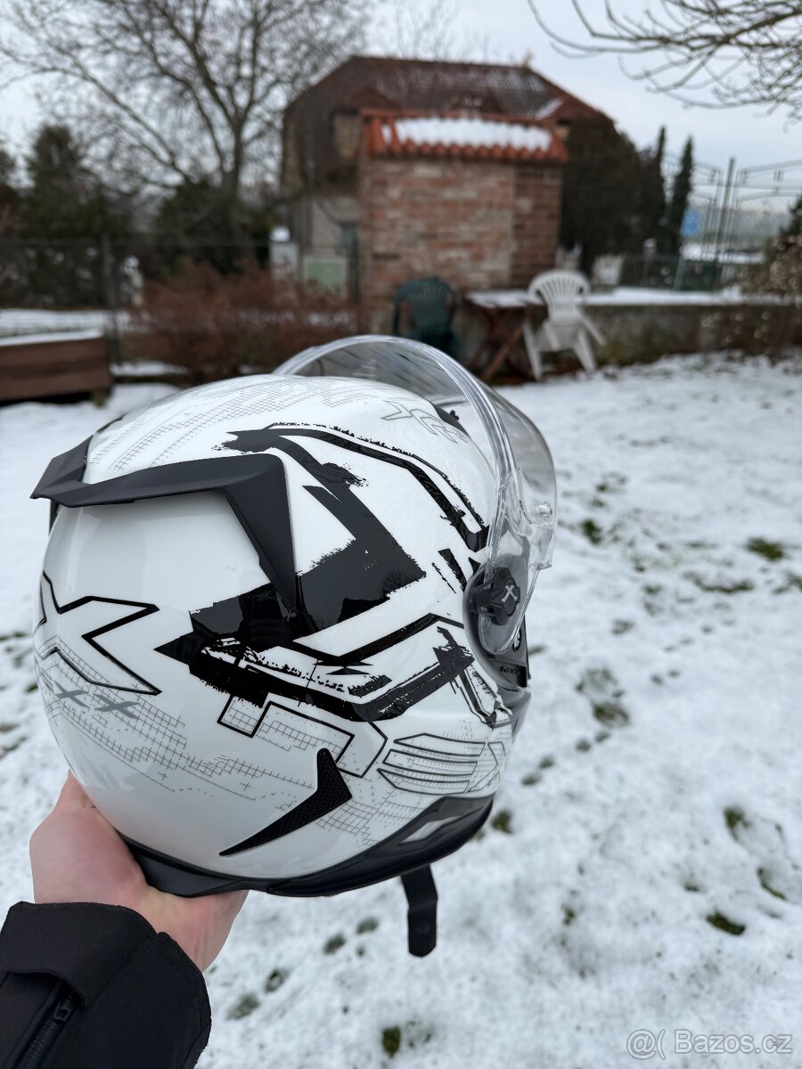 Motorkářská helma Nexx XR2 ACID – integrální, vel. L - 2