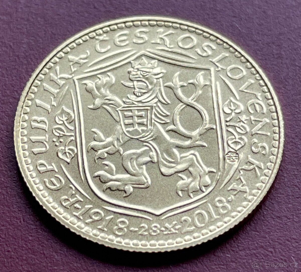 Jubilejní svatováclavský dukát - ČÍSLOVANÝ - 1918-2018 -TOP - 2