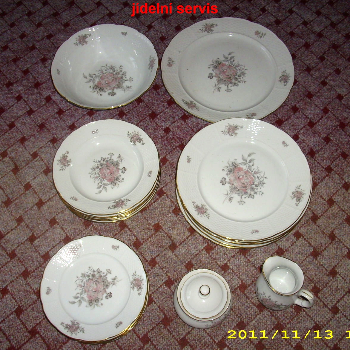 jídelní a kávová souprava - 2