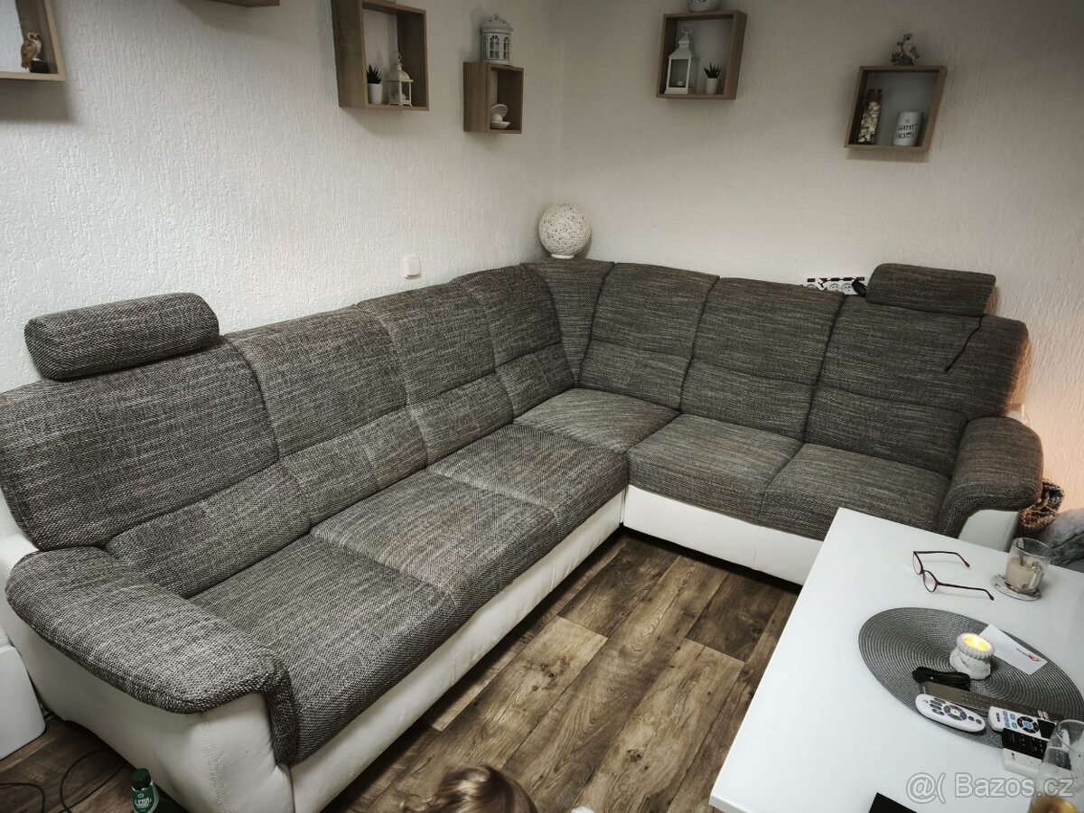 Rozkládací rohová sedačka - 2