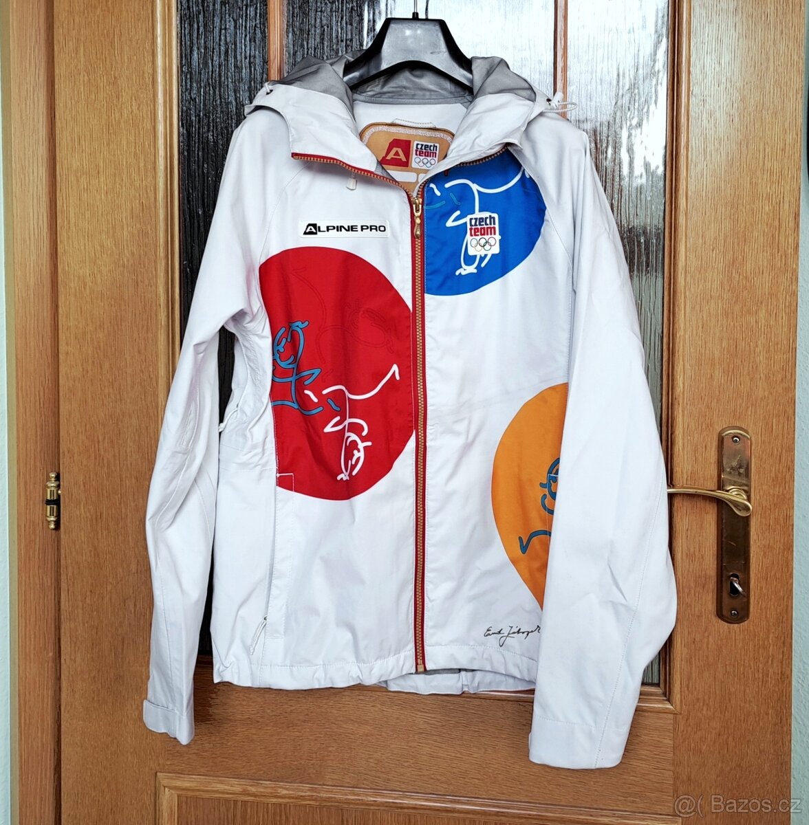 Bílá nepromokavá bunda Alpine Pro (OH kolekce) - 2